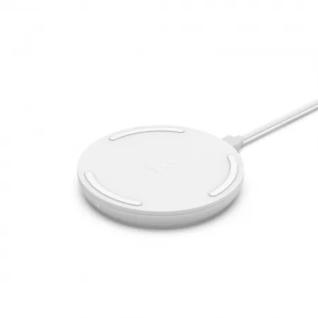 Беспроводное зарядное устройство Belkin Pad Wireless Charging Qi, 10W, white