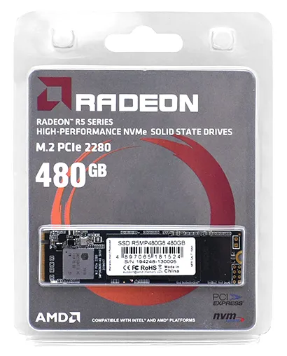 SSD накопитель 480 GB AMD Radeon R5MP480G8