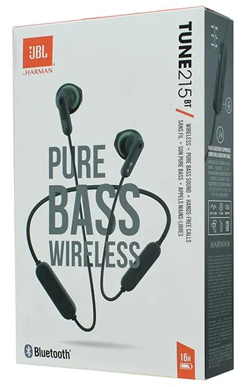 Bluetooth Гарнитура JBL (by Harman) Tune 215BT green