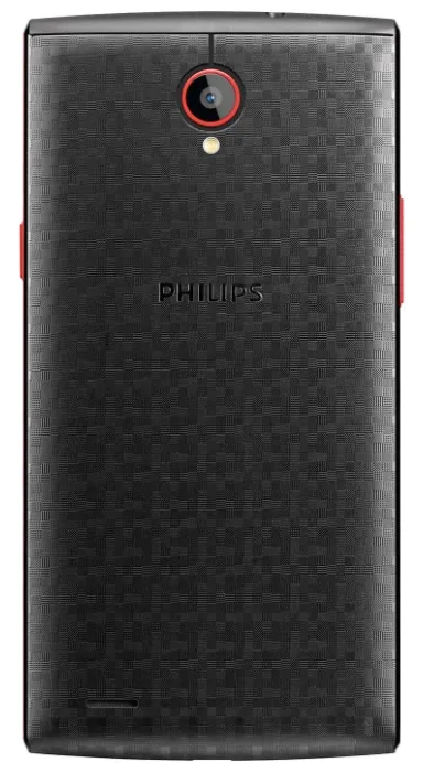 Смартфон Philips S337 черный красный