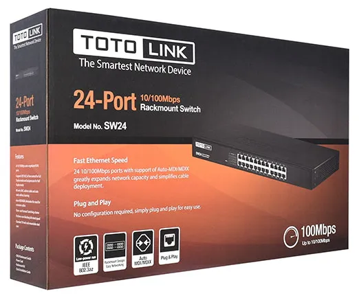 Коммутатор Totolink SW24