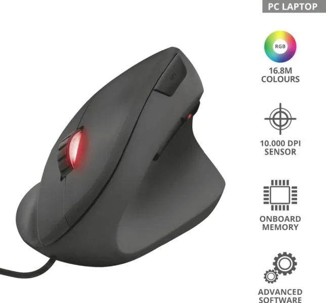 Компьютерная мышь Trust GXT144 Rexx Черная