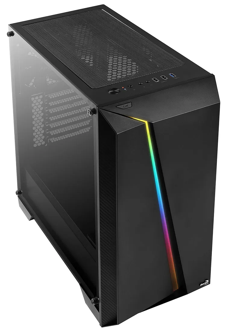 Корпус для ПК AeroCool Cylon Pro RGB Tempered Glass