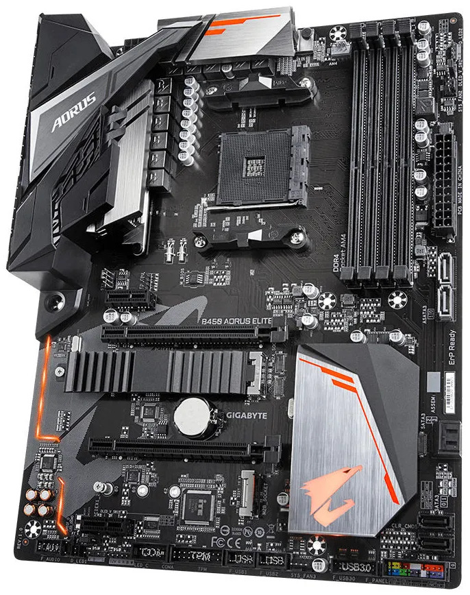 Материнская плата Gigabyte B450 AORUS ELITE