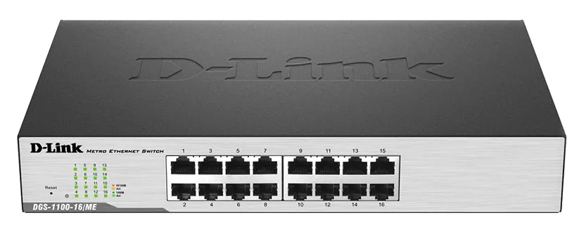 Коммутатор D-Link DGS-1100-16/ME/B2A