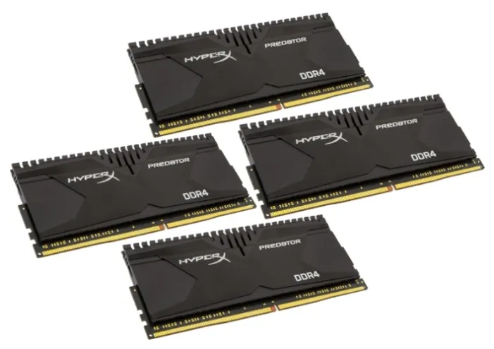 Оперативная память 32 GB kit Kingston HyperX Predator HX424C12PBK4/32