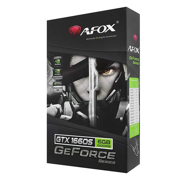 Видеокарта 6 GB Afox GTX 1660 SUPER AF1660S-6144D6H4-V2