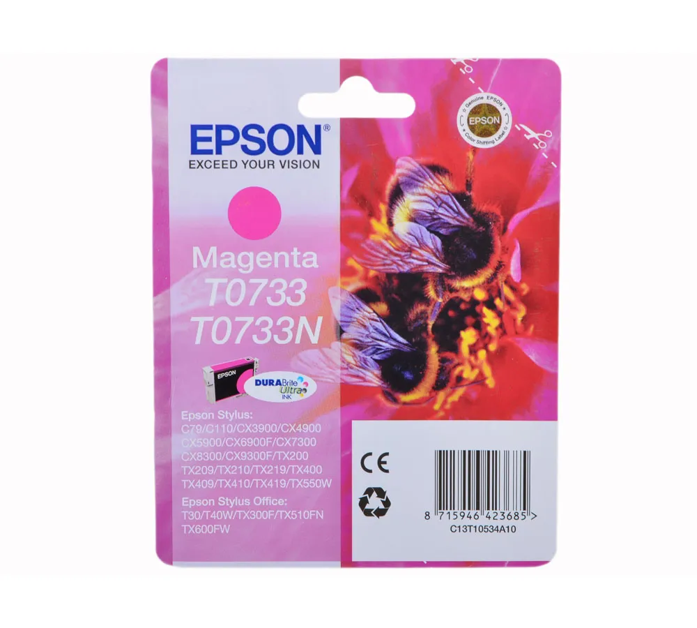 Картридж струйный Epson C13T10534A10 пурпурный