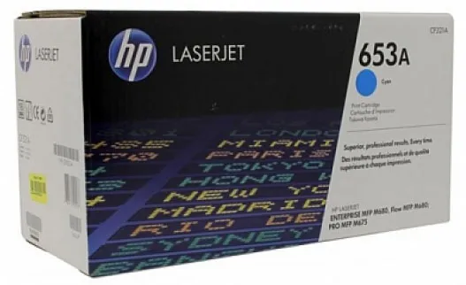 Картридж HP CF321A 653A Cyan