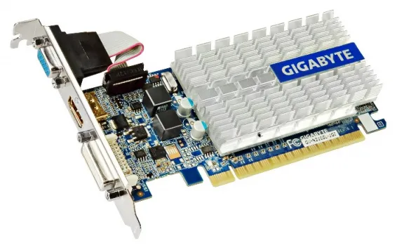 Видеокарта 1 GB Gigabyte nVidia GeForce GT210 GV-N210SL-1GI