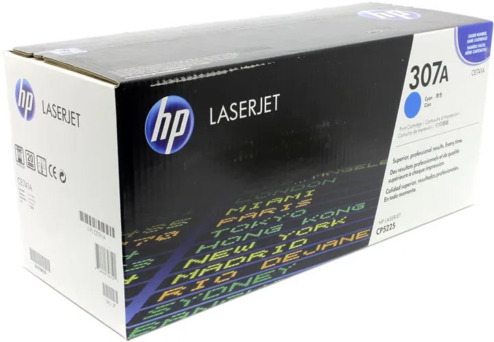 Картридж HP CE741A Cyan
