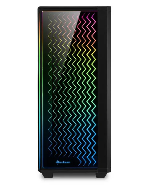 Корпус для ПК Sharkoon RGB LIT 200 Black