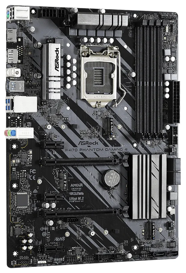 Материнская плата ASRock H470 Phantom Gaming 4