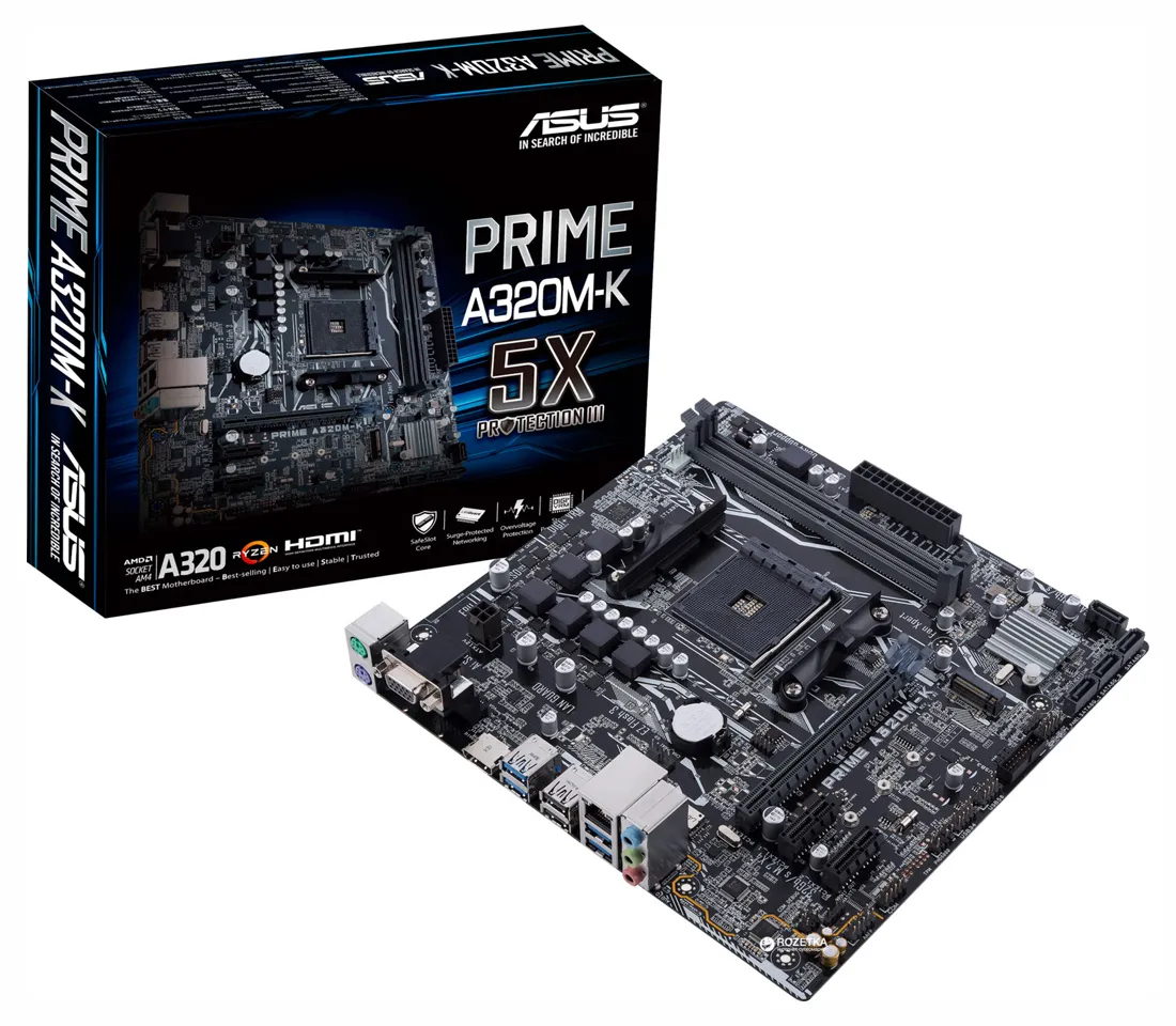 Материнская плата Asus PRIME A320M-K