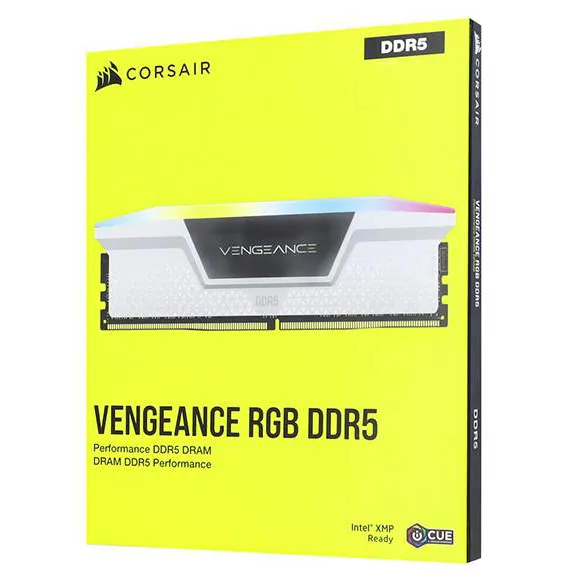 Оперативная память 64 GB kit Corsair Vengeance RGB CMH64GX5M2B6000C40W
