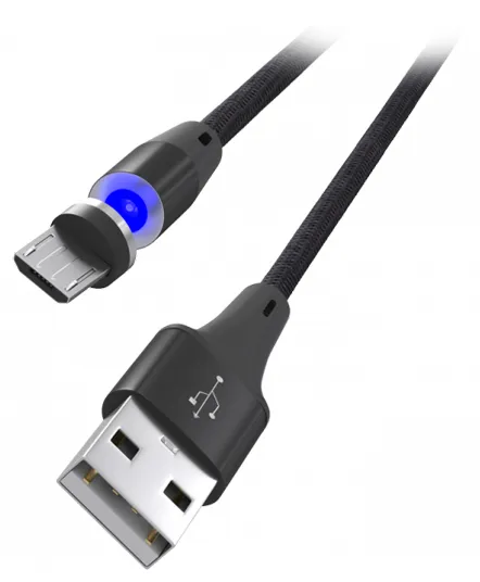 Кабель USB Type A-micro USB Ritmix RCC-512 Magnet Black