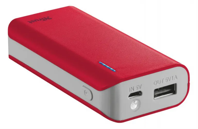 Внешний аккумулятор Trust UR PRIMO Red 4400 mAh