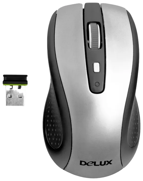 Компьютерная мышь Delux DLM-486LGR