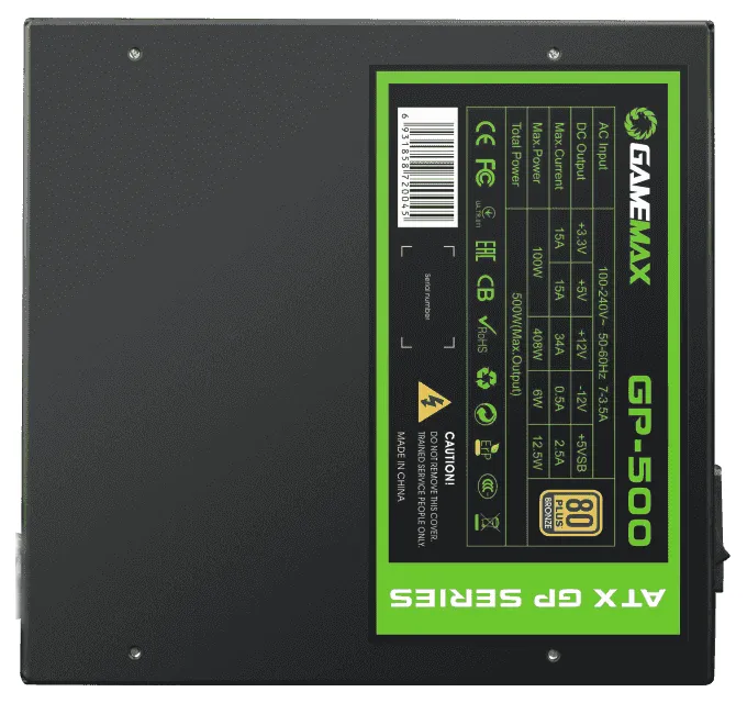 Блок питания GameMax GP-500 500W
