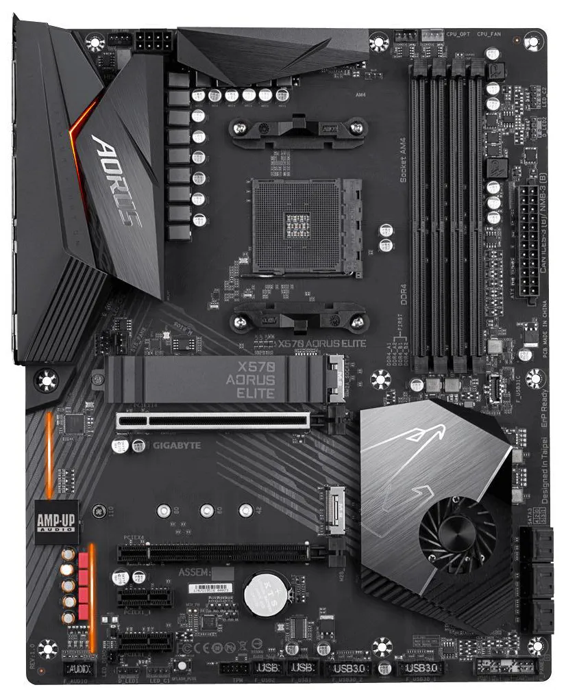 Материнская плата Gigabyte X570 AORUS ELITE