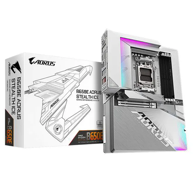 Материнская плата Gigabyte B650E A STEALTH ICE D5