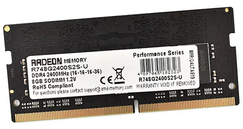 Оперативная память 8 GB AMD R7 Performance R748G2400S2S-U
