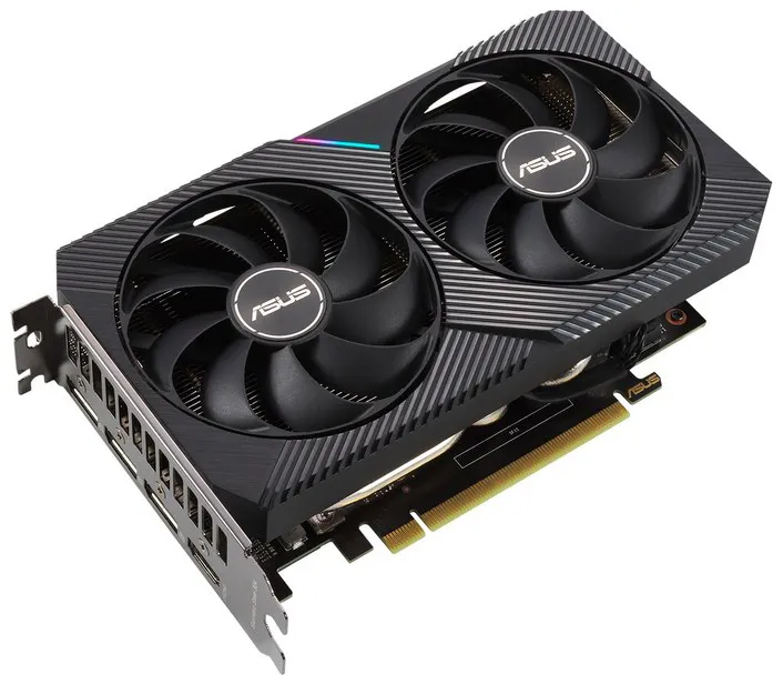 Видеокарта 8GB ASUS RTX3050 OC DUAL-RTX3050-O8G