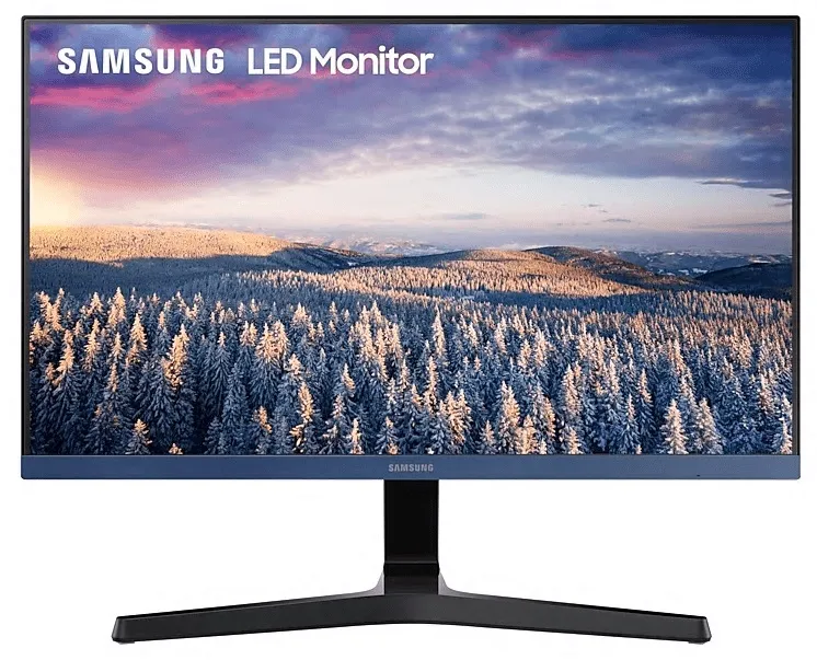 Монитор 23.5" Samsung LS24R358FHIXCI Black