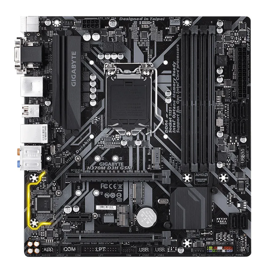 Материнская плата GIGABYTE H370M D3H GSM 1.0 GAH37M3HG-00-G
