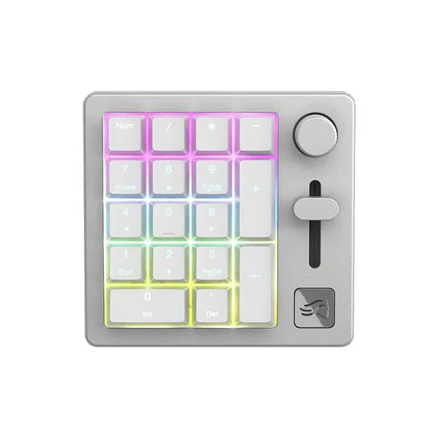 Клавиатура Glorious GMMK Numpad Pre-Built Fox Linear Switch White (GLO-GMMK-NP-FOX-W)