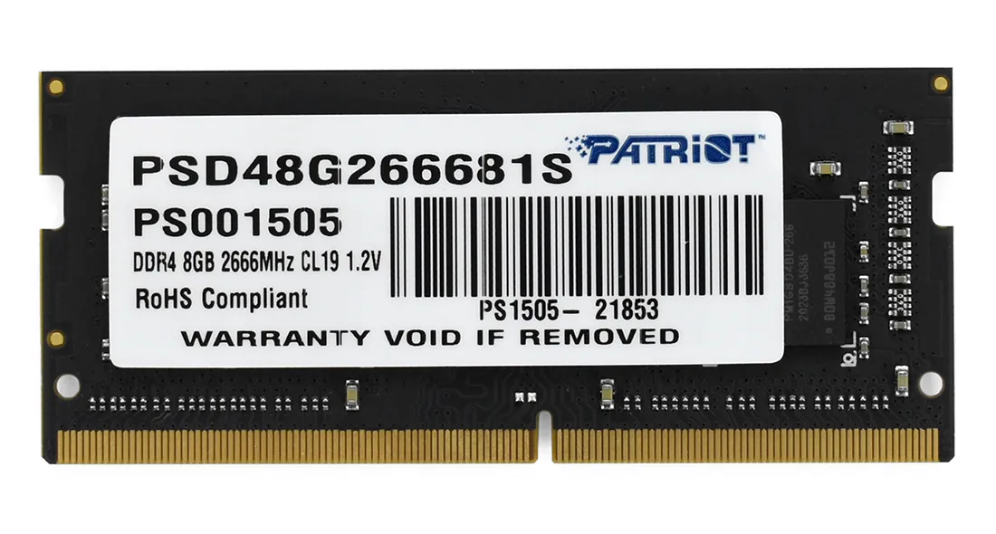 Оперативная память 8 GB Patriot PSD48G266681S