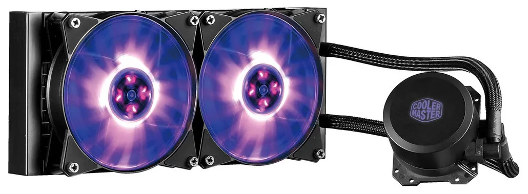 Водяное охлаждение CoolerMaster MasterLiquid ML240L RGB MLW-D24M-A20PC-R1
