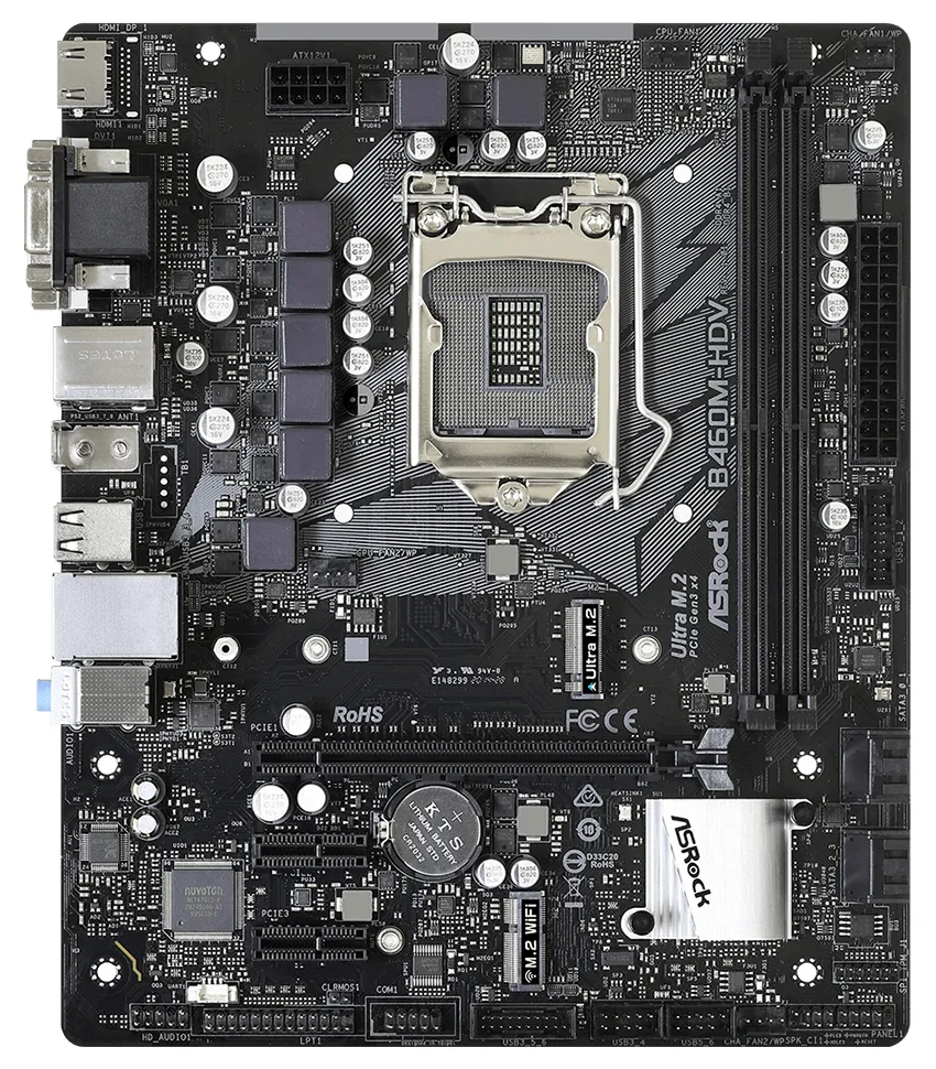 Материнская плата ASRock B460M-HDV