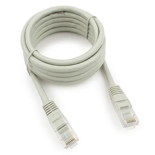 Патч-корд медный UTP Cablexpert PP10-2M кат.5e 2м литой многожильный (серый)