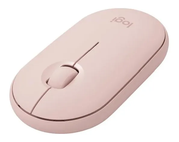 Компьютерная мышь Logitech M350 Pebble Wireless Pink