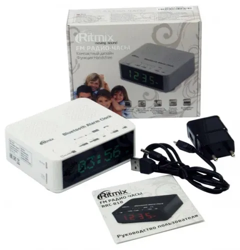 Радиочасы Ritmix RRC-818 White