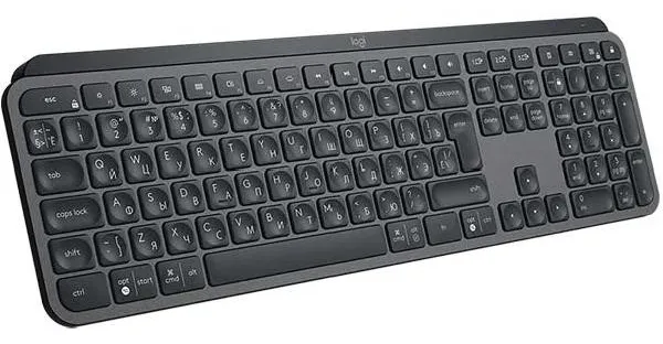 Клавиатура беспроводная Logitech MX Keys Graphite 920-009417