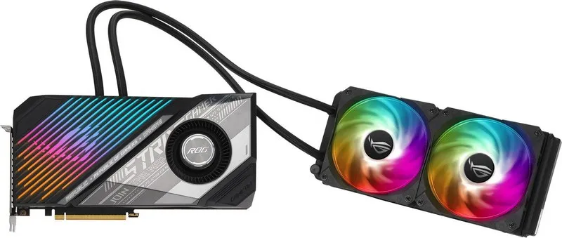 Видеокарта 16Gb ASUS ROG-STRIX-LC-RX6900XT-O16G-GAMING