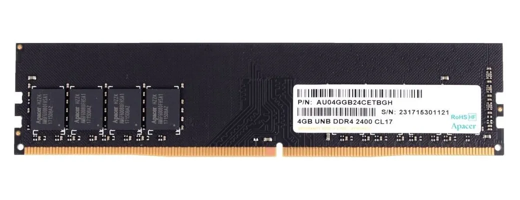 Оперативная память 4 GB Apacer EL.04G2T.KFH