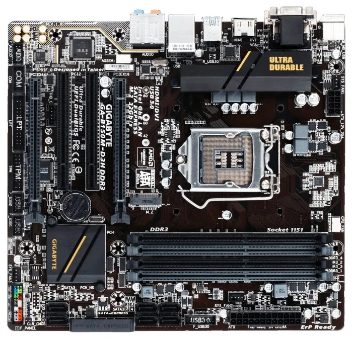 Материнская плата Gigabyte GA-B150M-D3H