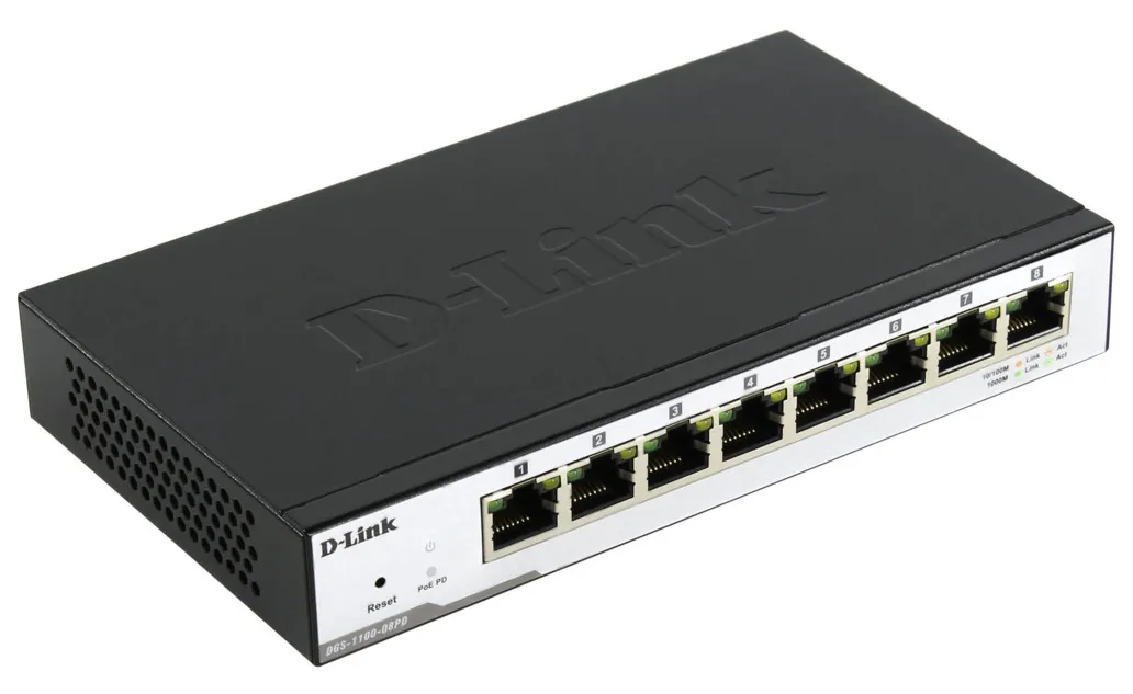 Коммутатор D-Link DGS-1100-08PD/B1A