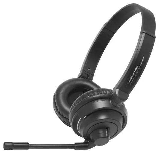 Гарнитура Audio-Technica ATH-750COM Чёрный