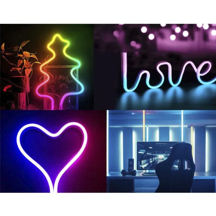 Гирлянда Twinkly Smart LED Flex RGB, lighted tube, IP20, 2m