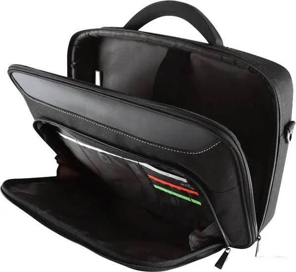 Сумка для ноутбука Targus CN415EU Classic+ Clamshell Case black/red