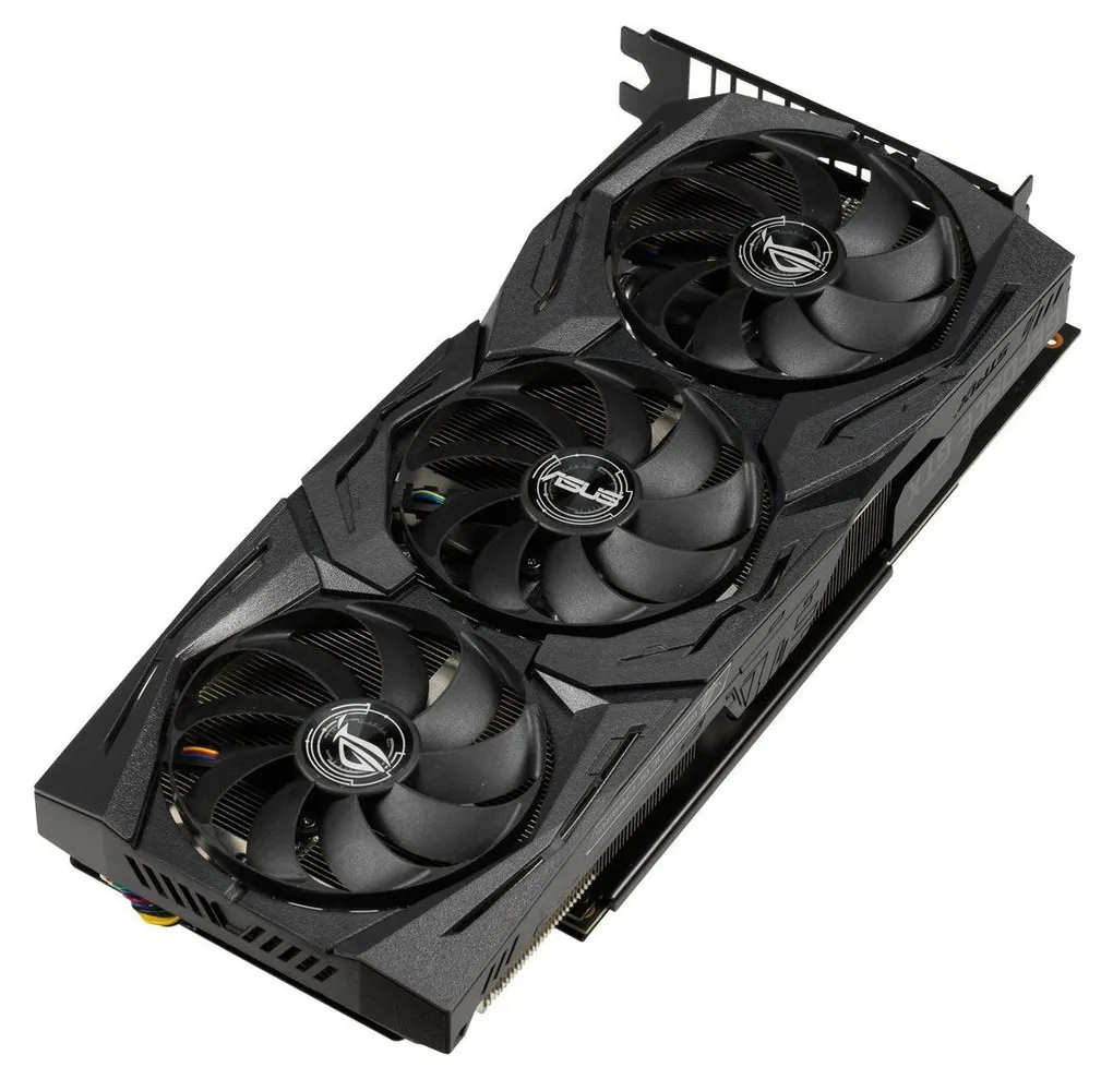 Видеокарта 6GB Asus GTX1660Ti ROG-STRIX-GTX1660TI-O6G-GAMING