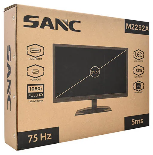 Монитор 21.5" Sanc M2292A