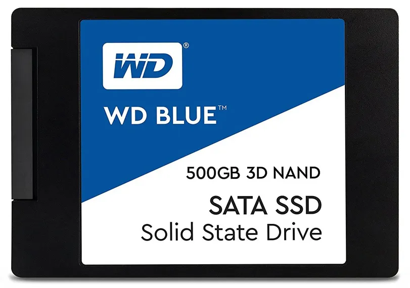 SSD накопитель 500ГБ WD Blue 3D NAND WDS500G2B0A
