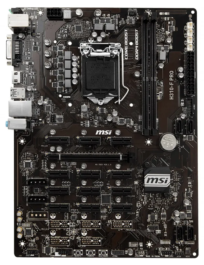 Материнская плата MSI H310-F PRO