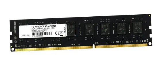 Оперативная память 4 GB G.Skill F3-10600CL9S-4GBNT