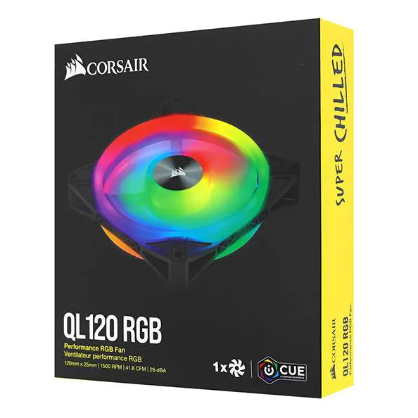 Кулер для корпуса Corsair iCUE QL120 RGB CO-9050097-WW